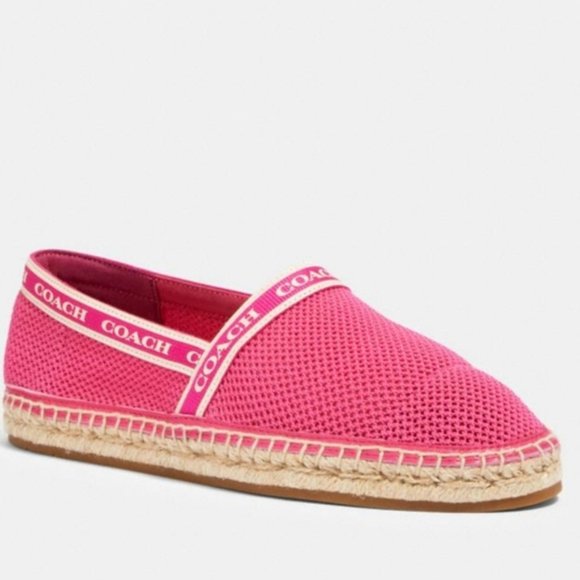 COACH G4838 CORRIE ESPADRILLE SHOES Hyacinth - Picture 1 of 1